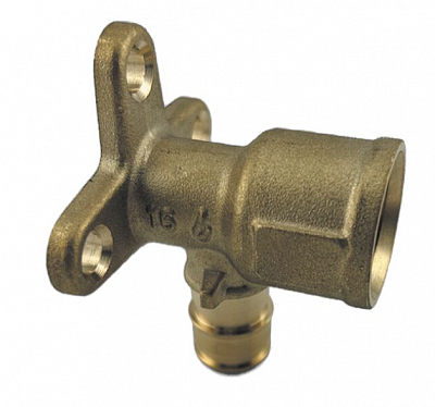 1136913 USYSTEMS водорозетка Smart Aqua PE-Xa под планку M 16-Rp1/2"ВР L=43мм, тип 1 '40Ф