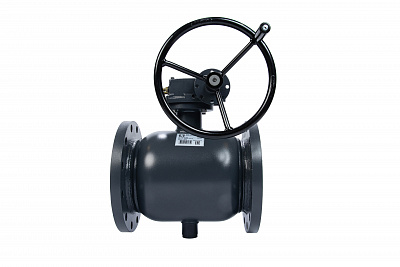 065N0281GR RJIP Premium Кран шаровой FF DN500 PN16 WG (фланцевый, с редуктором, С/П), Ридан